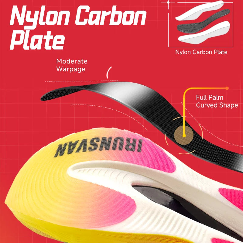 Carbon Plate Marathon Running Shoes Unisex Lightweight by HitMyNeed