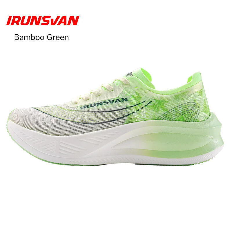 Carbon Plate Marathon Running Shoes Unisex Lightweight bamboo-green 41.0 by HitMyNeed