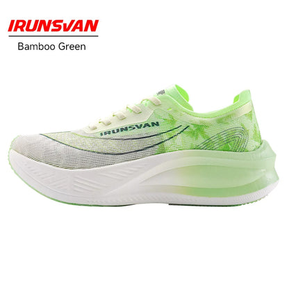 Carbon Plate Marathon Running Shoes Unisex Lightweight bamboo-green 41.0 by HitMyNeed