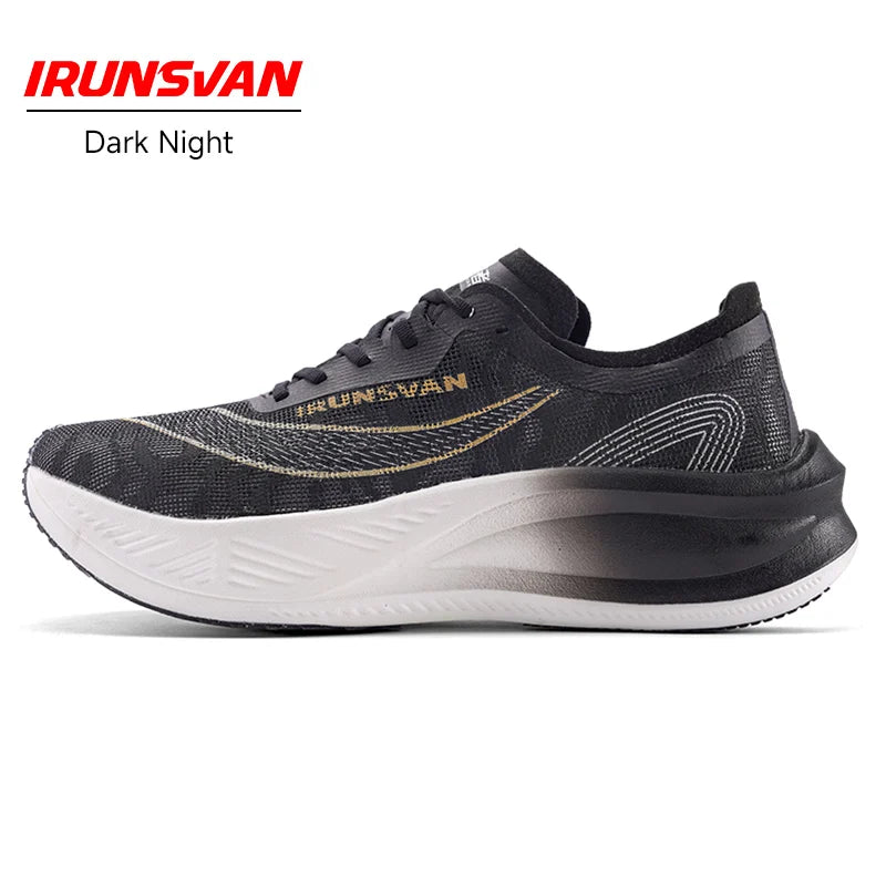 Carbon Plate Marathon Running Shoes Unisex Lightweight black 43.0 by HitMyNeed