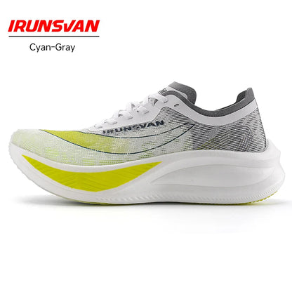 Carbon Plate Marathon Running Shoes Unisex Lightweight gray 43.0 by HitMyNeed