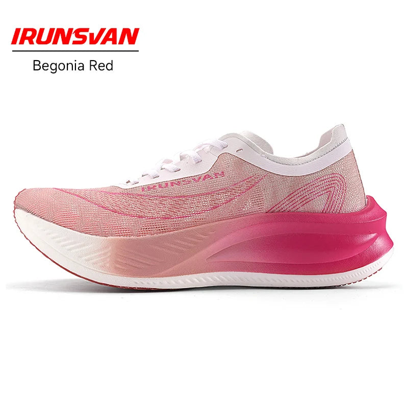 Carbon Plate Marathon Running Shoes Unisex Lightweight red 37.0 by HitMyNeed