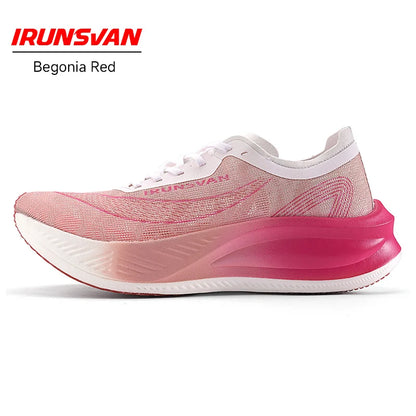 Carbon Plate Marathon Running Shoes Unisex Lightweight red 37.0 by HitMyNeed