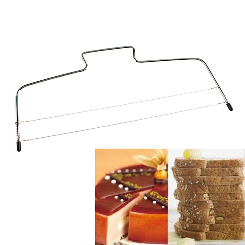 Carbon Steel Adjustable Wire Cake Slicer by HitMyNeed