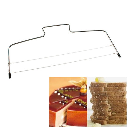 Carbon Steel Adjustable Wire Cake Slicer by HitMyNeed