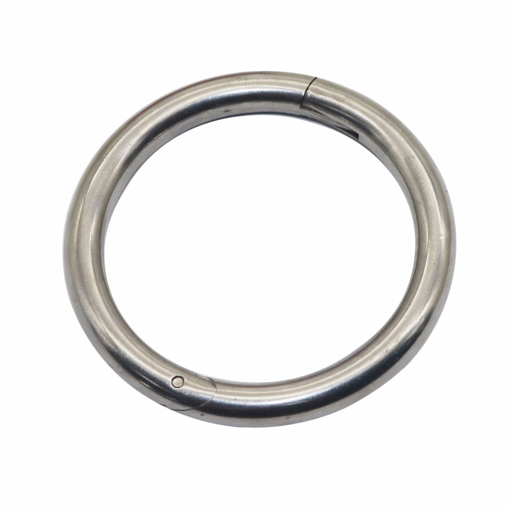 Carbon Steel Cow Nose Rings, 7 cm (Set of 2) by HitMyNeed