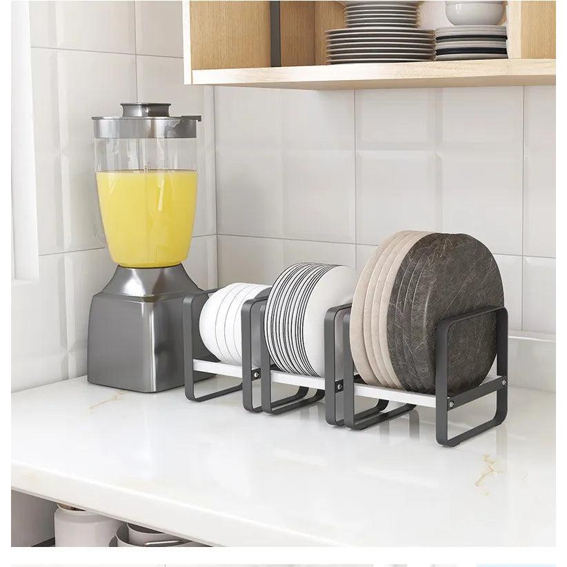 Carbon Steel Dish Drying Stand Shelf for Kitchen by HitMyNeed