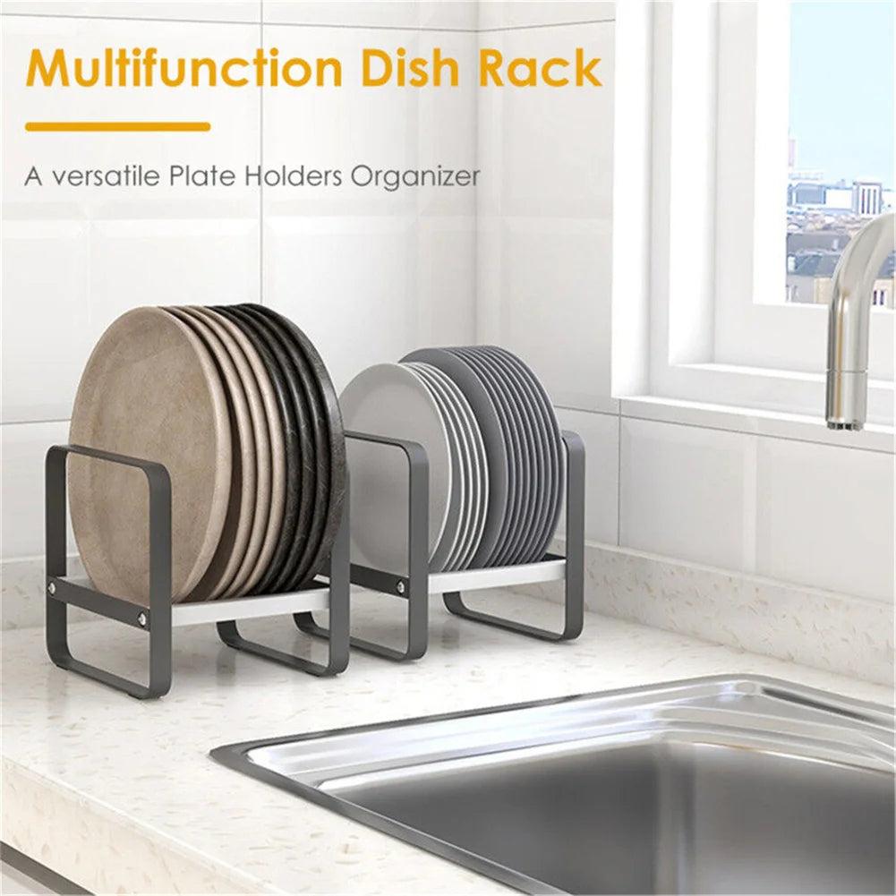 Carbon Steel Dish Drying Stand Shelf for Kitchen by HitMyNeed