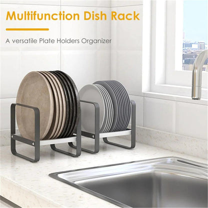 Carbon Steel Dish Drying Stand Shelf for Kitchen by HitMyNeed