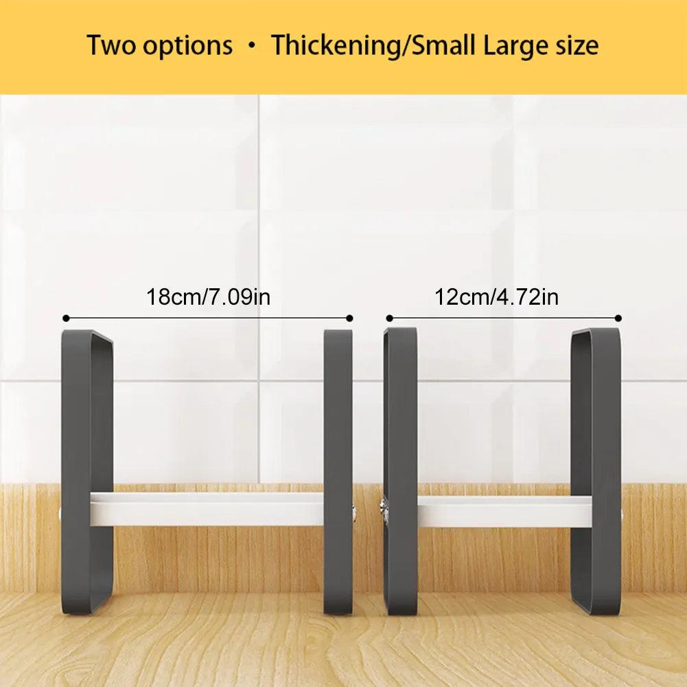 Carbon Steel Dish Drying Stand Shelf for Kitchen by HitMyNeed