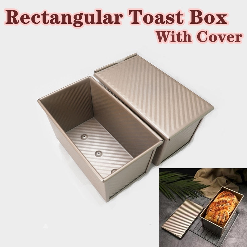 Carbon Steel Loaf Pan with Sliding Lid by HitMyNeed