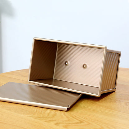 Carbon Steel Loaf Pan with Sliding Lid by HitMyNeed