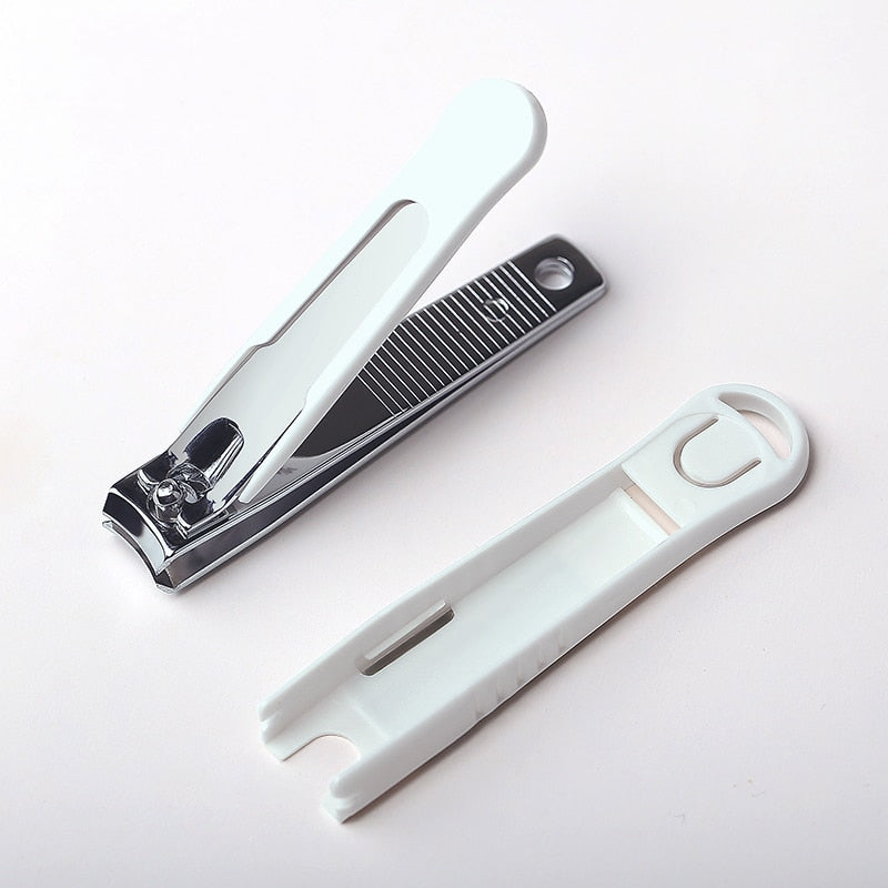 Carbon Steel Nail Clippers with Keychain Hole by HitMyNeed