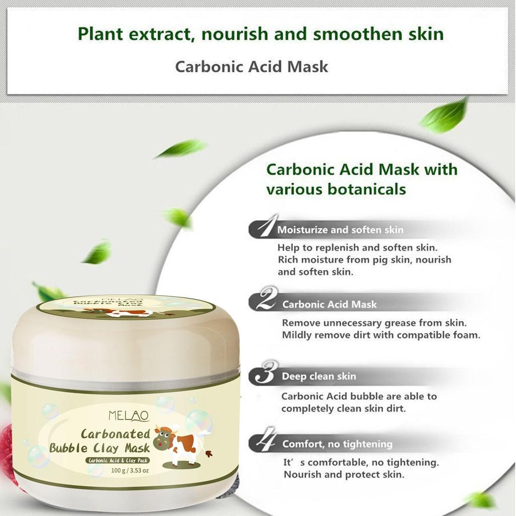 Carbonated Bubble Clay Face Mask 100g by HitMyNeed
