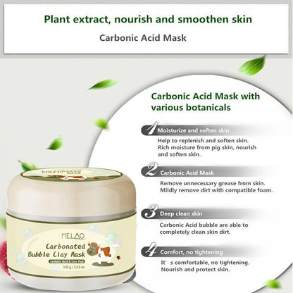 Carbonated Bubble Clay Face Mask 100g by HitMyNeed