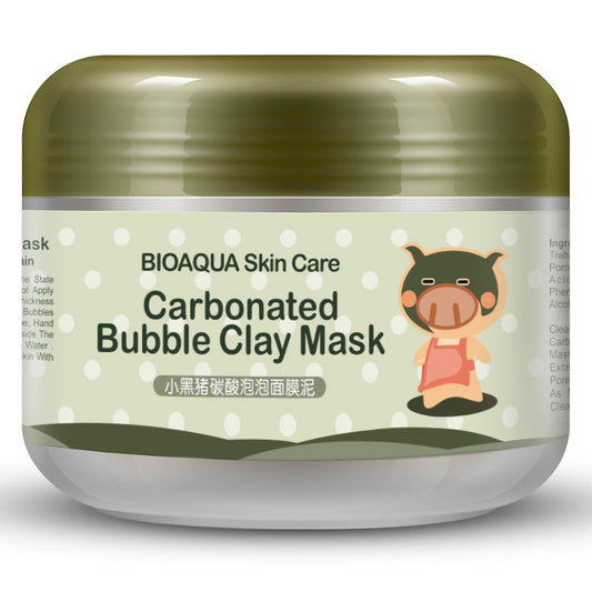 Carbonated Bubble Clay Mask with Charcoal 100g by HitMyNeed