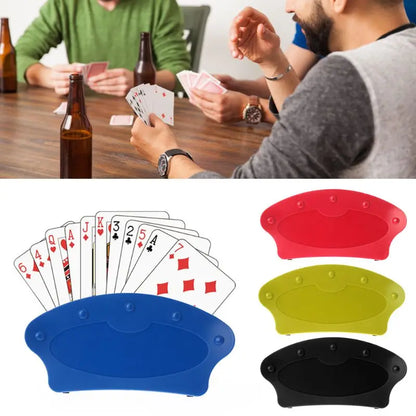 Card Holder Stand for Playing Cards, 15-Card Capacity by HitMyNeed