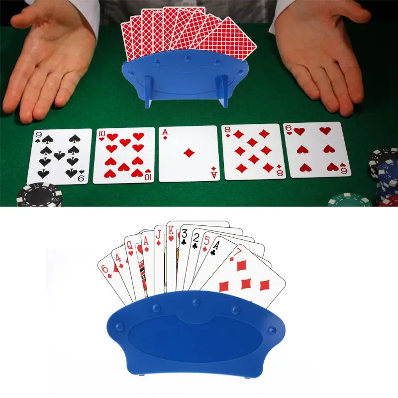 Card Holder Stand for Playing Cards, 15-Card Capacity by HitMyNeed