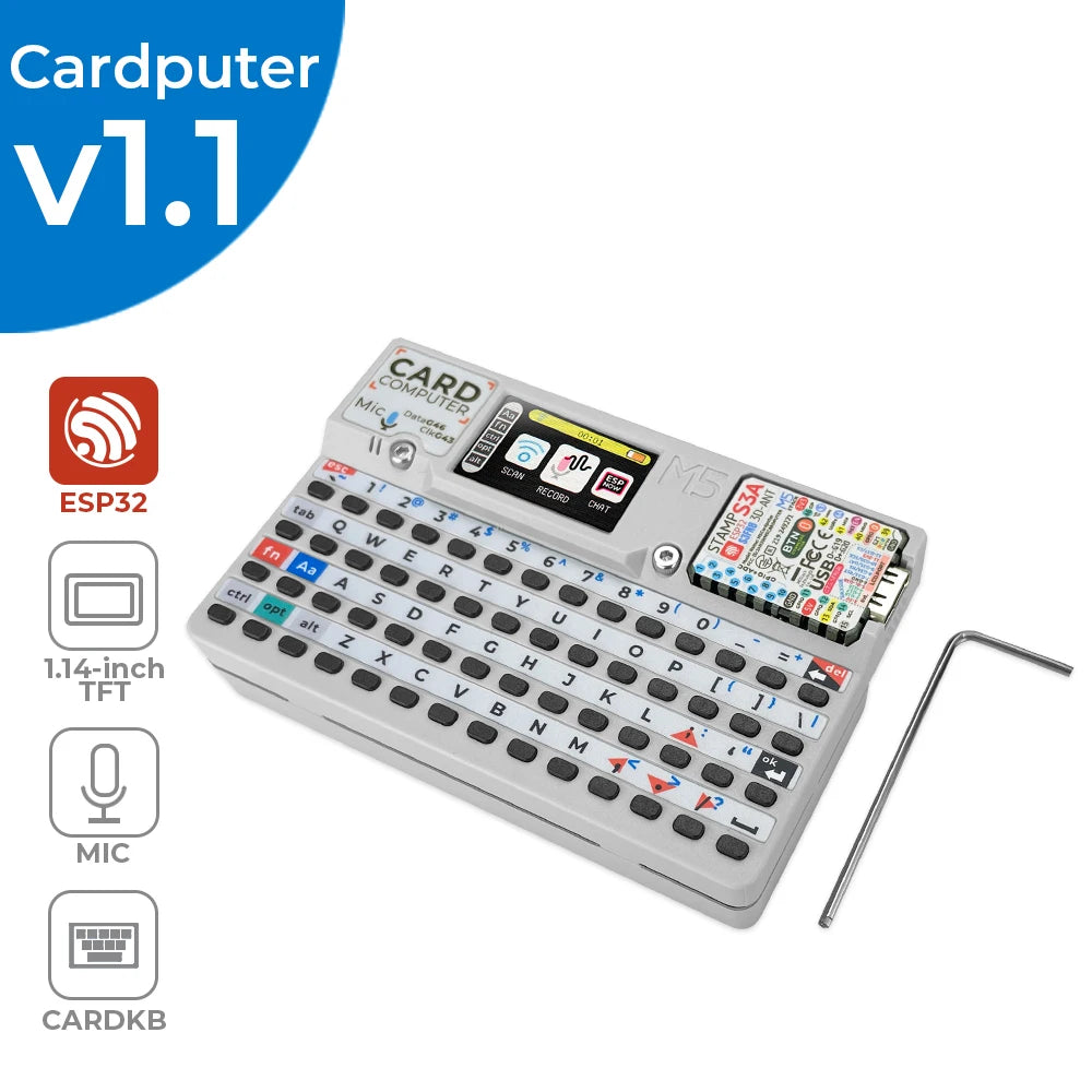Cardputer with M5StampS3 v1.1 Development Kit by HitMyNeed