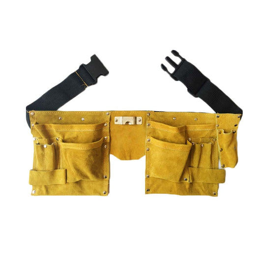 Carpenter Leather Tool Belt Waist Pouch by HitMyNeed