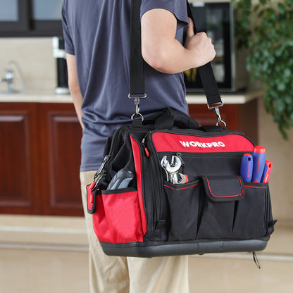 Carpenter Multifunction Tool Bag with Shoulder Strap by HitMyNeed