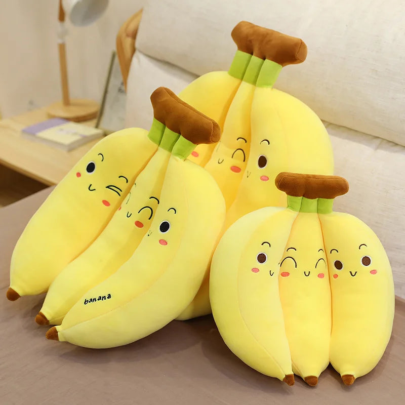 Cartoon Banana Plush Pillow Cushion 35-70cm by HitMyNeed