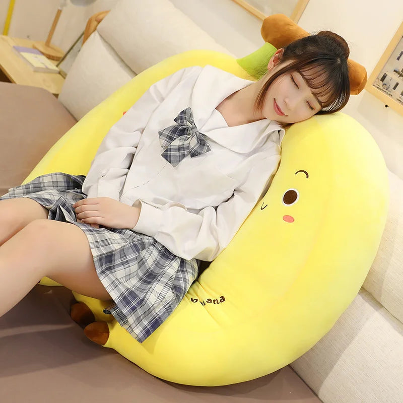 Cartoon Banana Plush Pillow Cushion 35-70cm by HitMyNeed