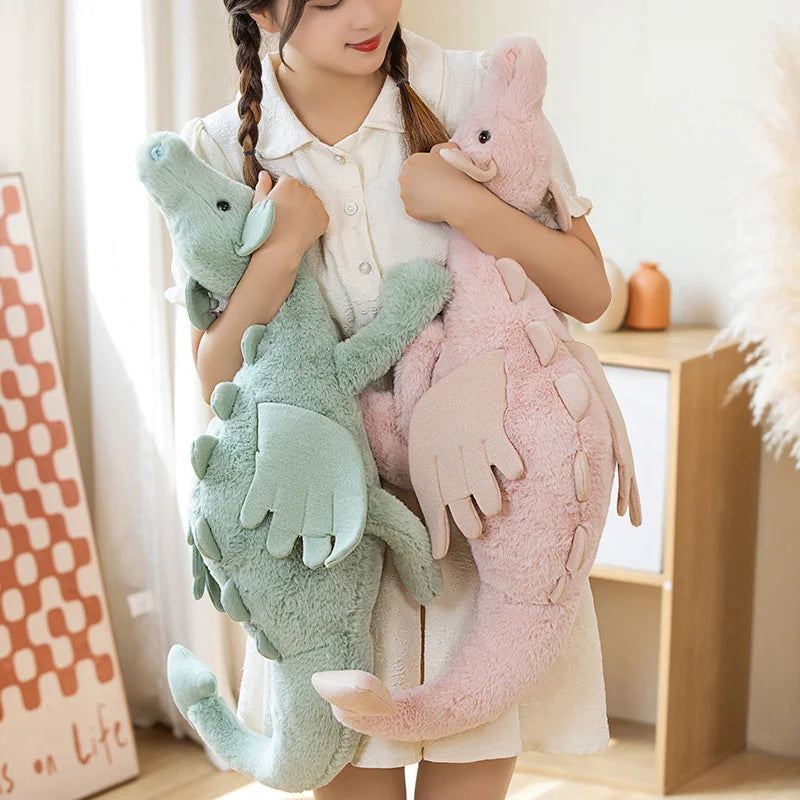Cartoon Flying Dragon Plush Toy Pillow 30-90cm by HitMyNeed