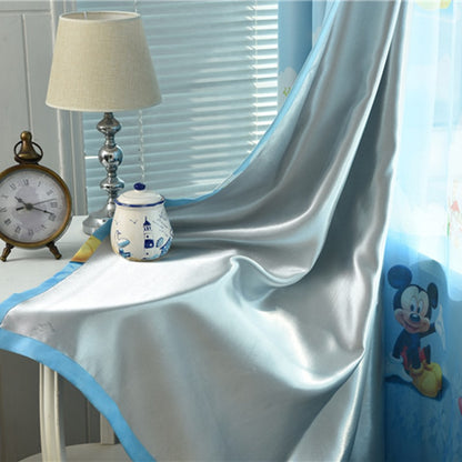 Cartoon Kids Room Curtain with Light Filtering by HitMyNeed