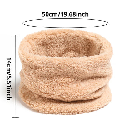Cashmere Plush Winter Neck Gaiter & Face Cover by HitMyNeed