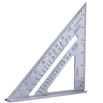 Cast Aluminum Try Square Woodworking Tool 18cm by HitMyNeed