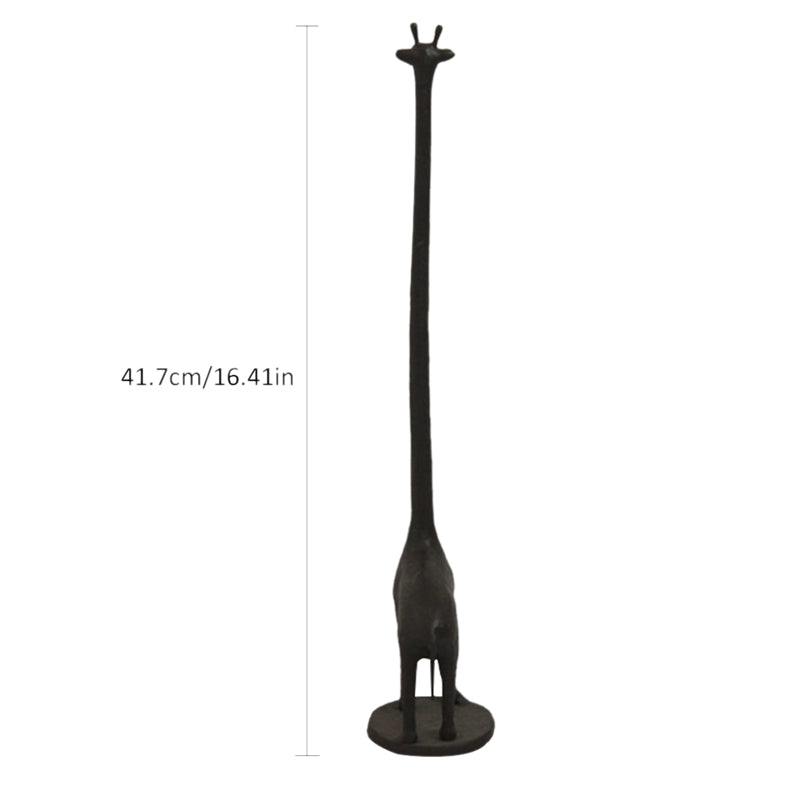 Cast Iron Giraffe Paper Towel Holder Stand by HitMyNeed