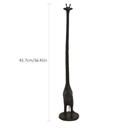 Cast Iron Giraffe Paper Towel Holder Stand by HitMyNeed