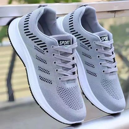 Casual Slip-On Breathable Running & Walking Sneakers 2.0 44.0 by HitMyNeed