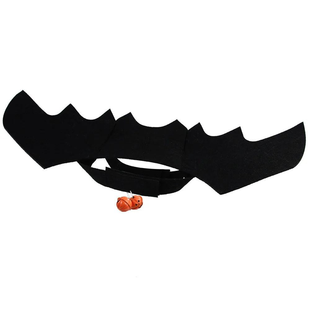 Cat Bat Wings Costume for Halloween & Parties black-with-bells by HitMyNeed