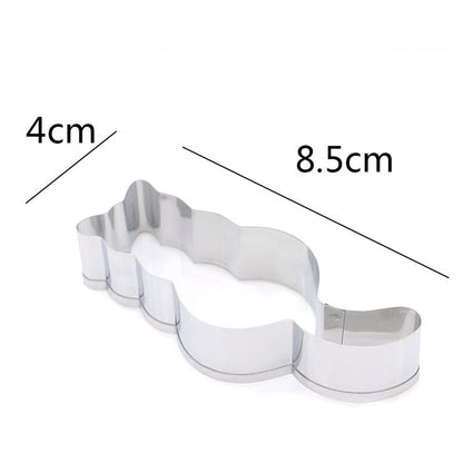 Cat Cookie Cutters Set of 5 Stainless Steel by HitMyNeed