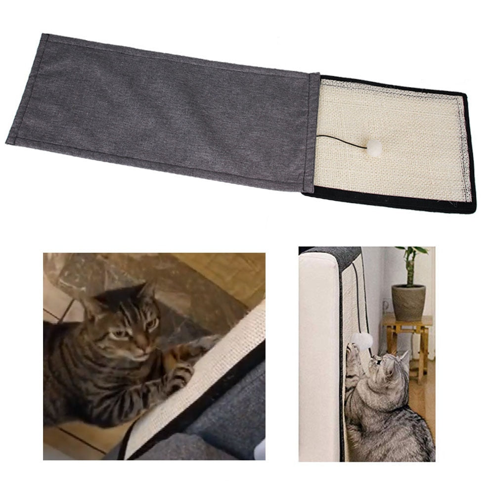 Cat Couch Protector Furniture Cover with Toy Ball by HitMyNeed