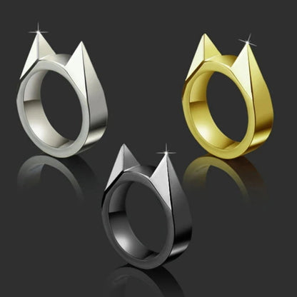 Cat Ear Self Defense Ring - Discreet Protection 3pcs by HitMyNeed