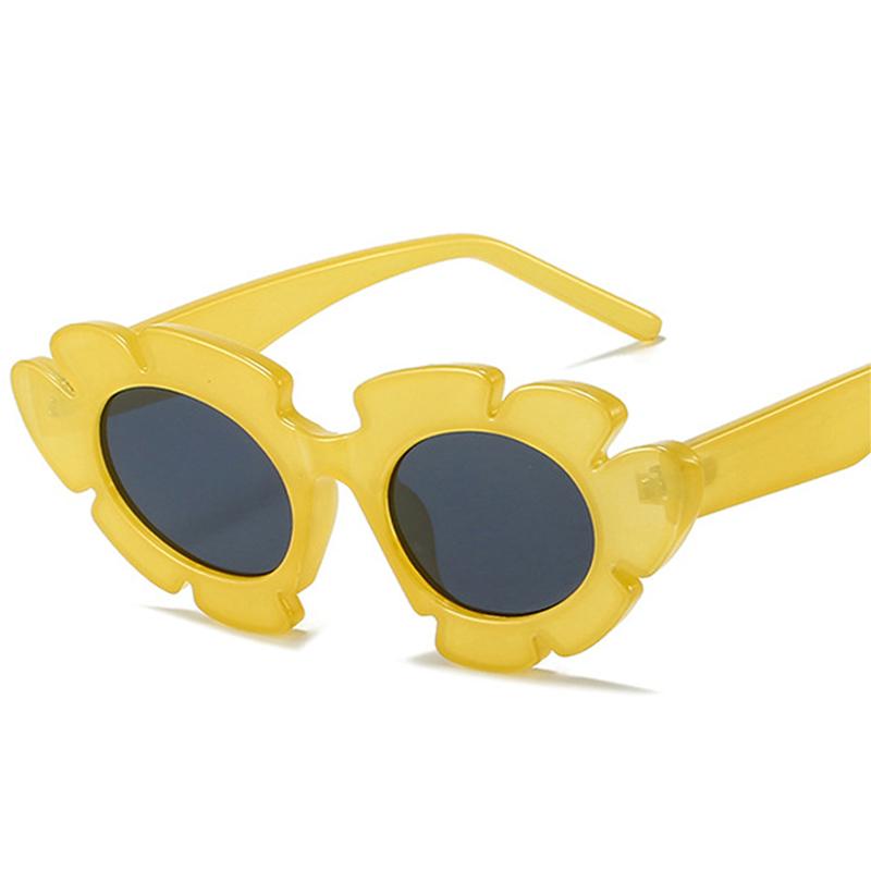Cat Eye Flower Shaped Sunglasses for Women by HitMyNeed