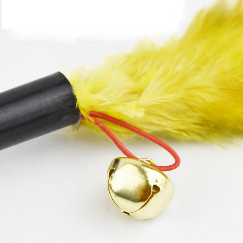 Cat Feather Teaser Wand Toy Set (3 Pieces) by HitMyNeed