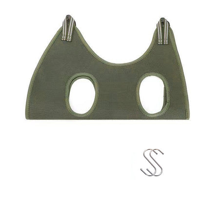 Cat Grooming Hammock & Anti-Scratch Restraint Set green 2-6kg by HitMyNeed