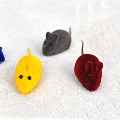 Cat Mouse Chew Toys, Random Colors (Set of 5) by HitMyNeed