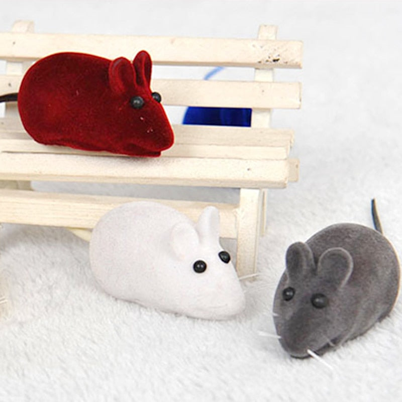 Cat Mouse Chew Toys, Random Colors (Set of 5) by HitMyNeed