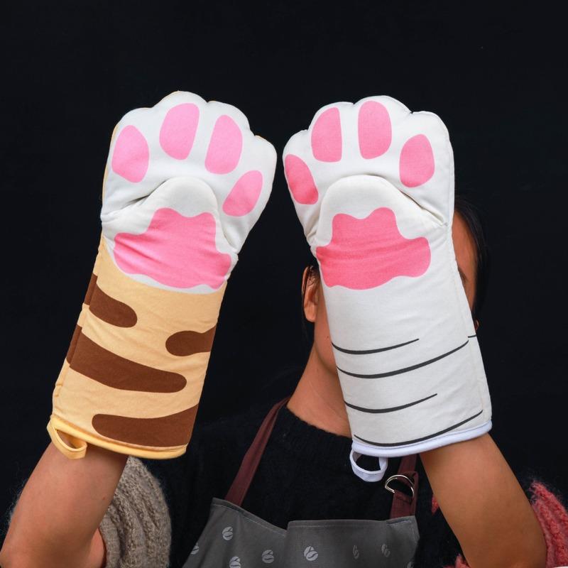 Cat Oven Glove for Safe Heat Protection by HitMyNeed