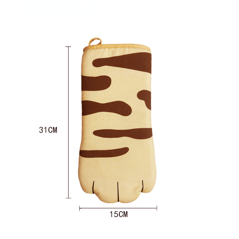 Cat Oven Glove for Safe Heat Protection by HitMyNeed