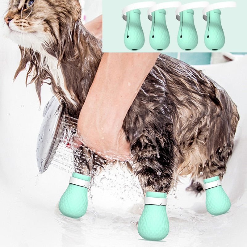 Cat Paw Covers Anti-Scratch Shoes (Set of 4) by HitMyNeed
