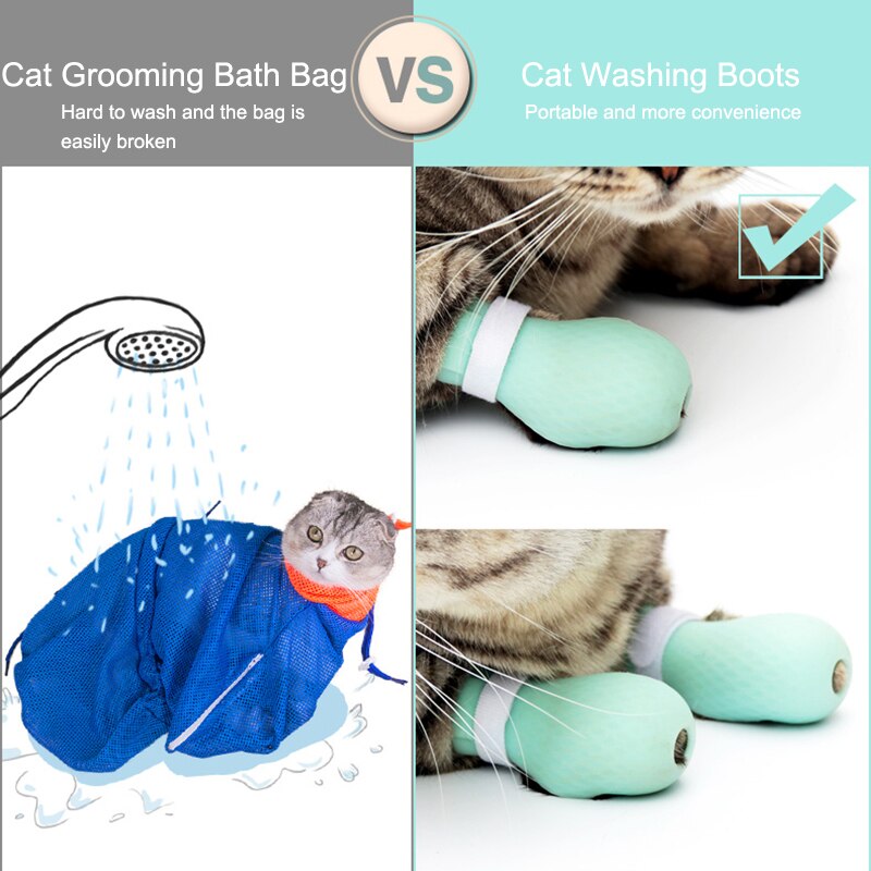 Cat Paw Covers Anti-Scratch Shoes (Set of 4) by HitMyNeed