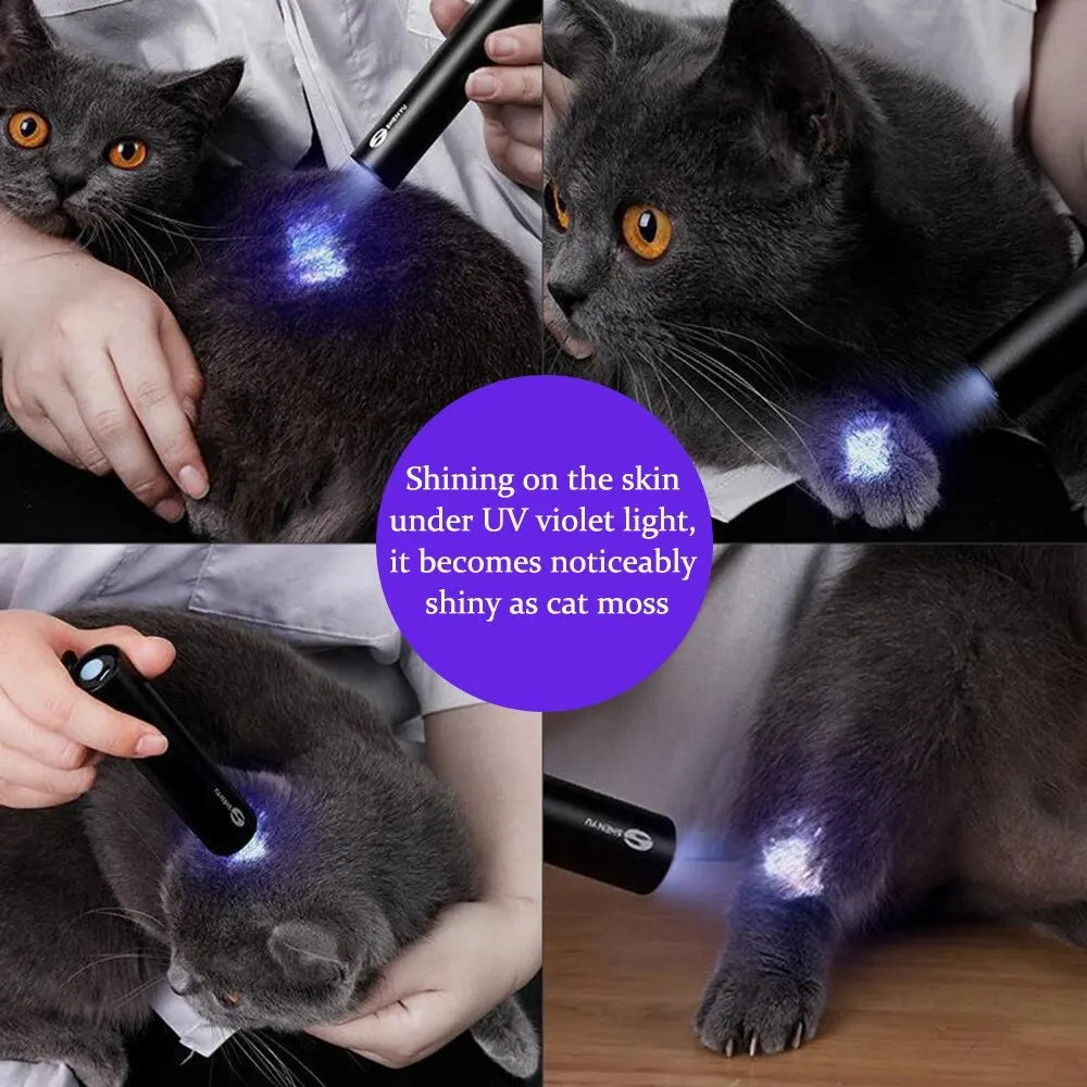 Cat Ringworm UV Detection Light with Black Mirror by HitMyNeed