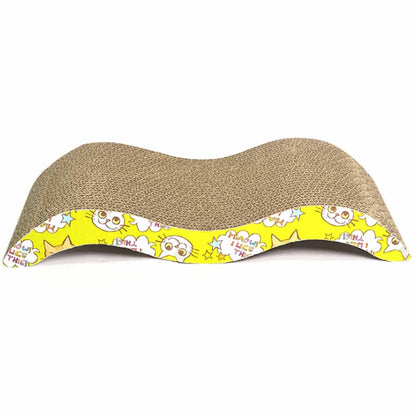Cat Scratch Board Corrugated Mat, M-Shape 43 x 22cm by HitMyNeed