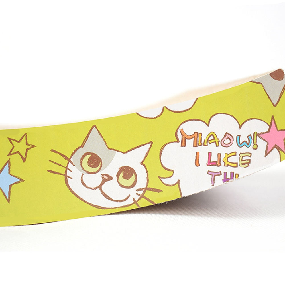 Cat Scratch Board Corrugated Mat, M-Shape 43 x 22cm by HitMyNeed